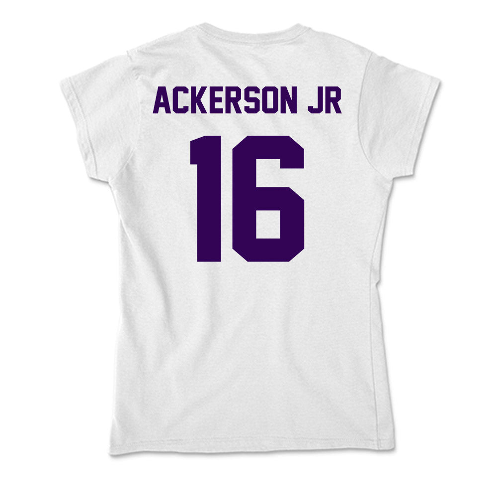 Kansas State - NCAA Football : Dj Ackerson Jr - Soft Style Women’s T-Shirt-1
