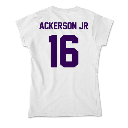 Kansas State - NCAA Football : Dj Ackerson Jr - Soft Style Women’s T-Shirt-1
