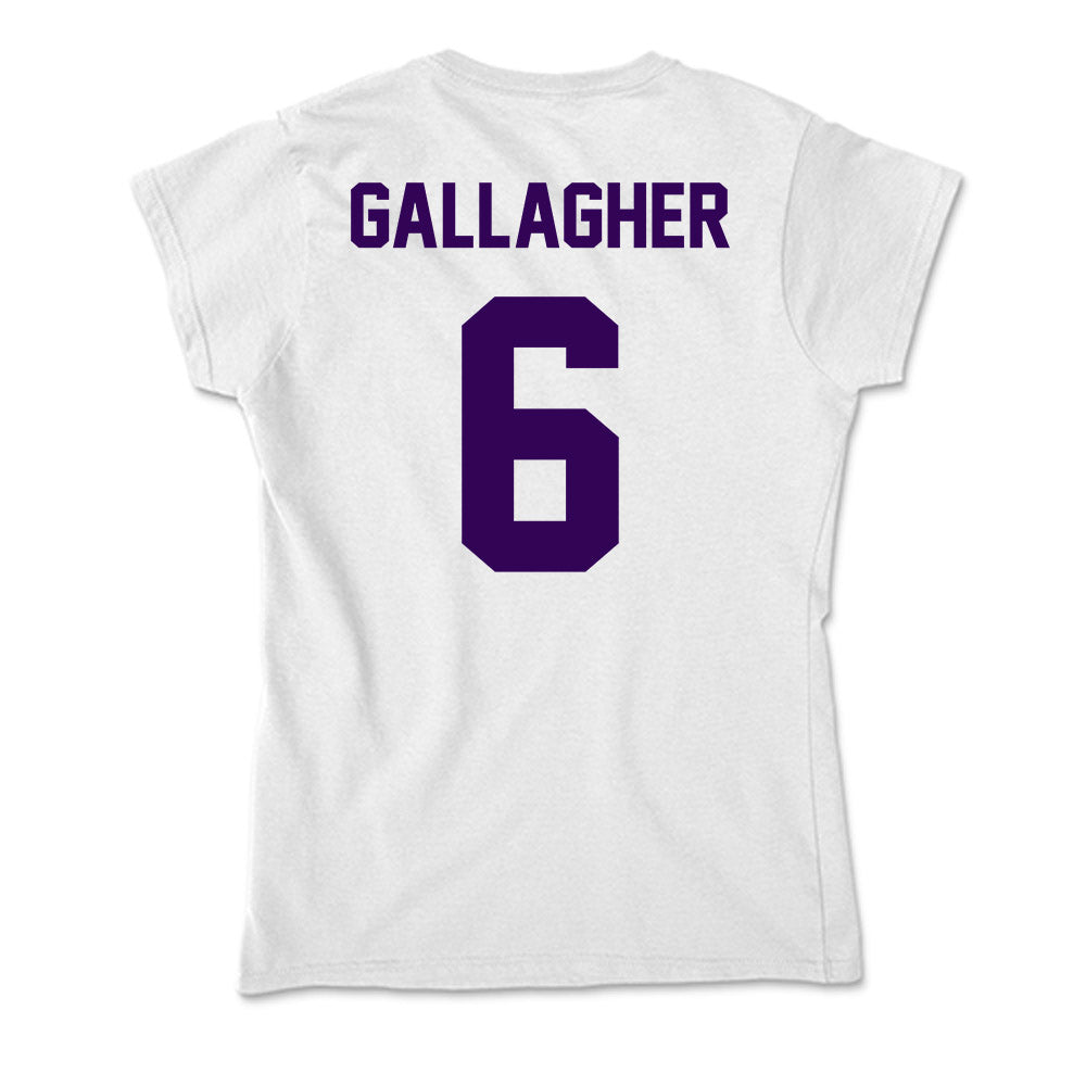 Kansas State - NCAA Baseball : Grant Gallagher - Soft Style Women’s T-Shirt-1
