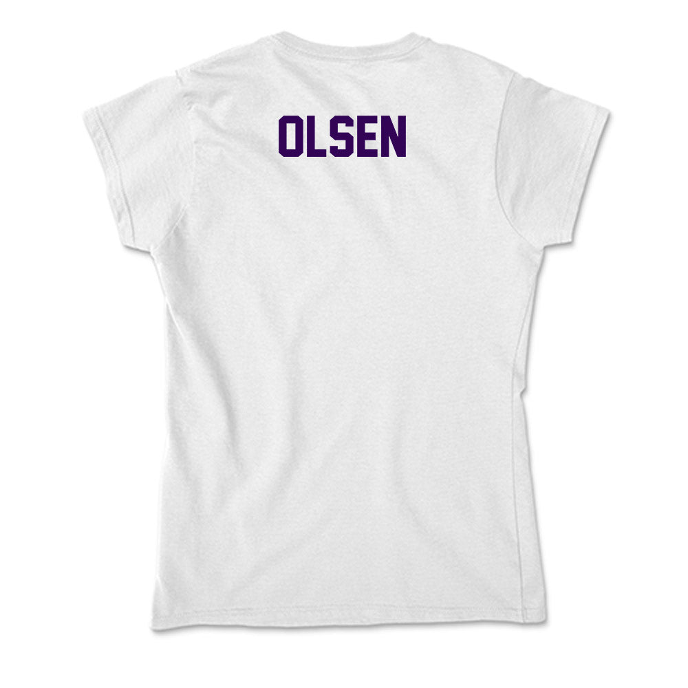 Kansas State - NCAA Men's Cross Country : Brock Olsen - Soft Style Women’s T-Shirt-1