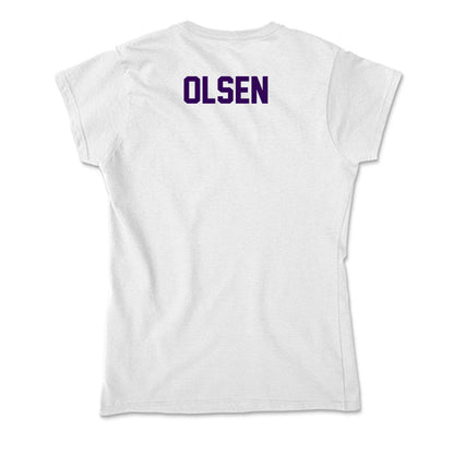 Kansas State - NCAA Men's Cross Country : Brock Olsen - Soft Style Women’s T-Shirt-1