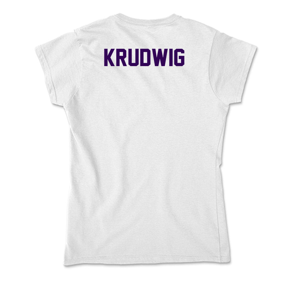 Kansas State - NCAA Men's Track & Field : Vance Krudwig - Soft Style Women’s T-Shirt-1