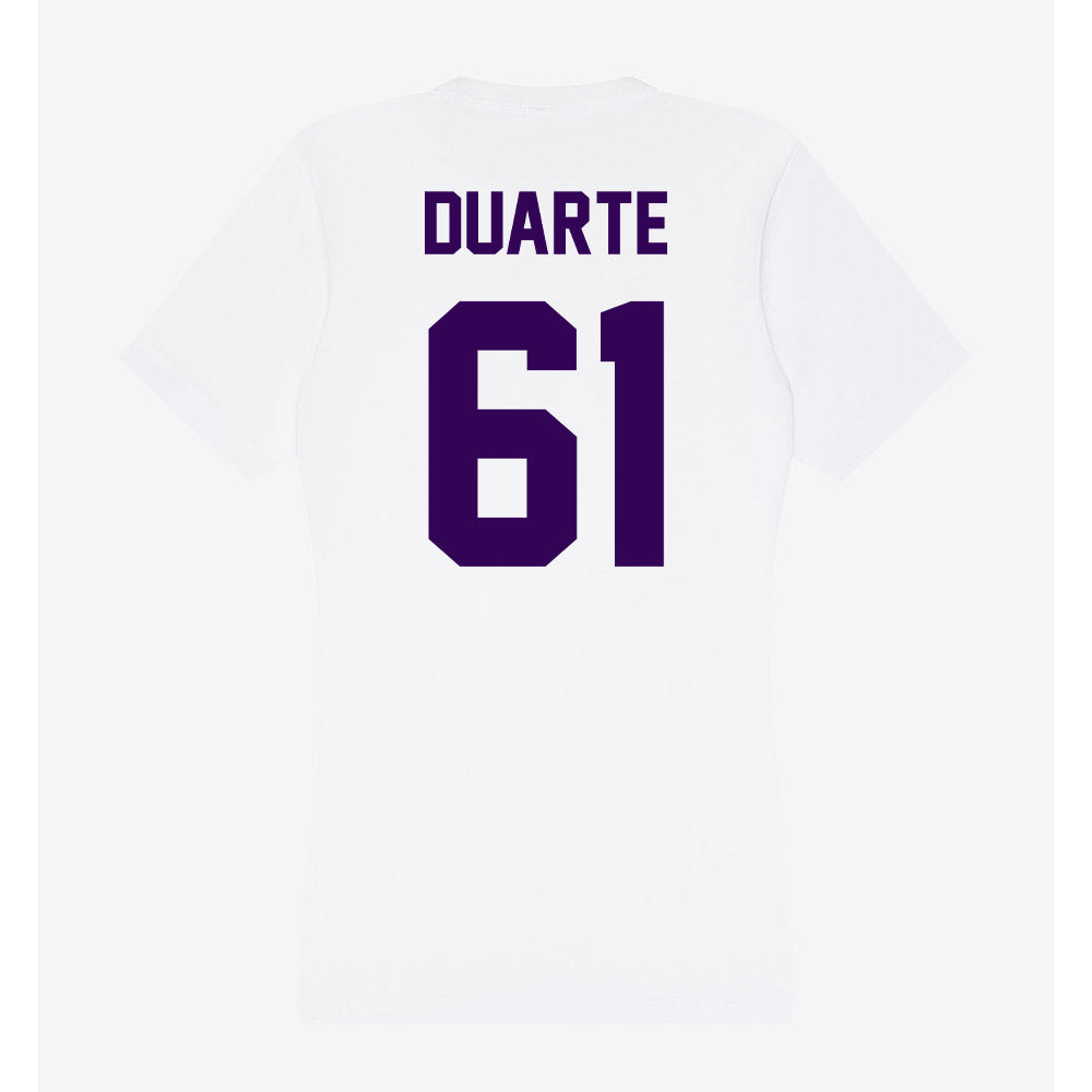 Kansas State - NCAA Football : Chase Duarte - Women's V-Neck T-Shirt-1