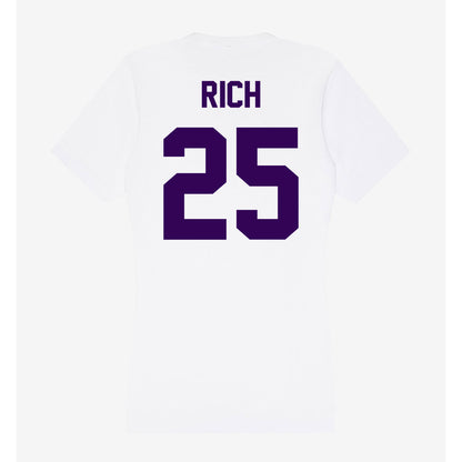 Kansas State - NCAA Football : Zashon Rich - Women's V-Neck T-Shirt-1
