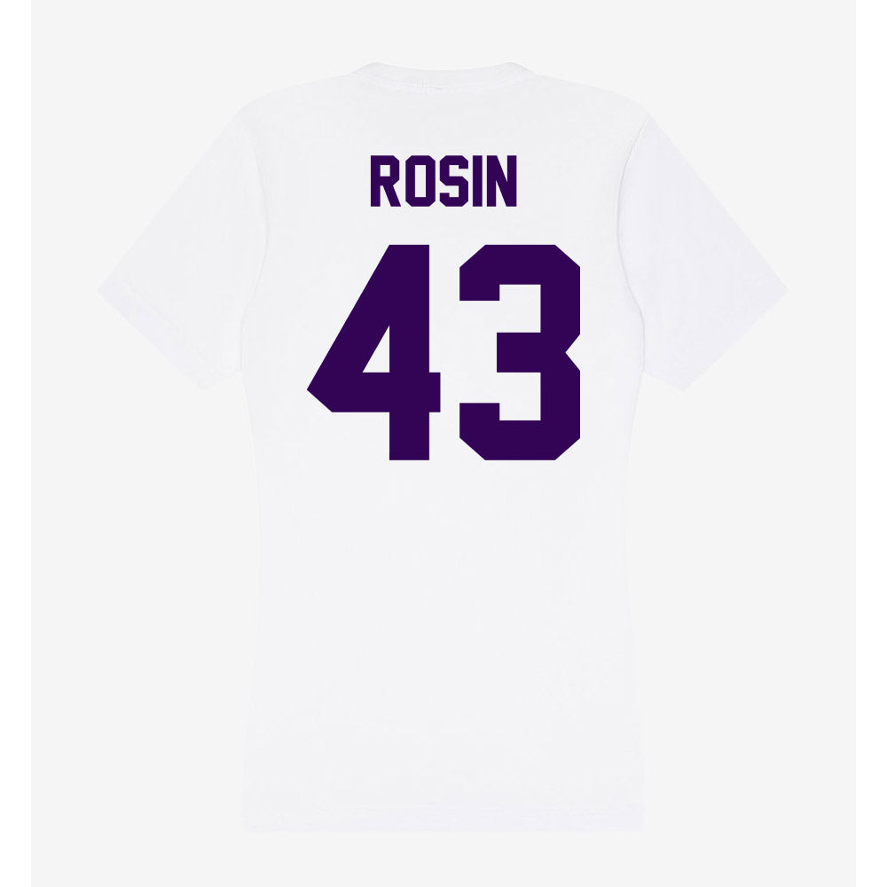 Kansas State - NCAA Baseball : Ben Rosin - Women's V-Neck T-Shirt-1