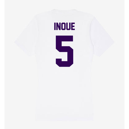 Kansas State - NCAA Baseball : Shintaro Inoue - Women's V-Neck T-Shirt-1