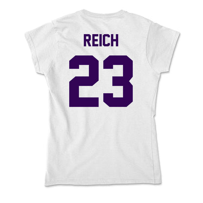Kansas State - NCAA Baseball : Jonah Reich - Soft Style Women’s T-Shirt-1
