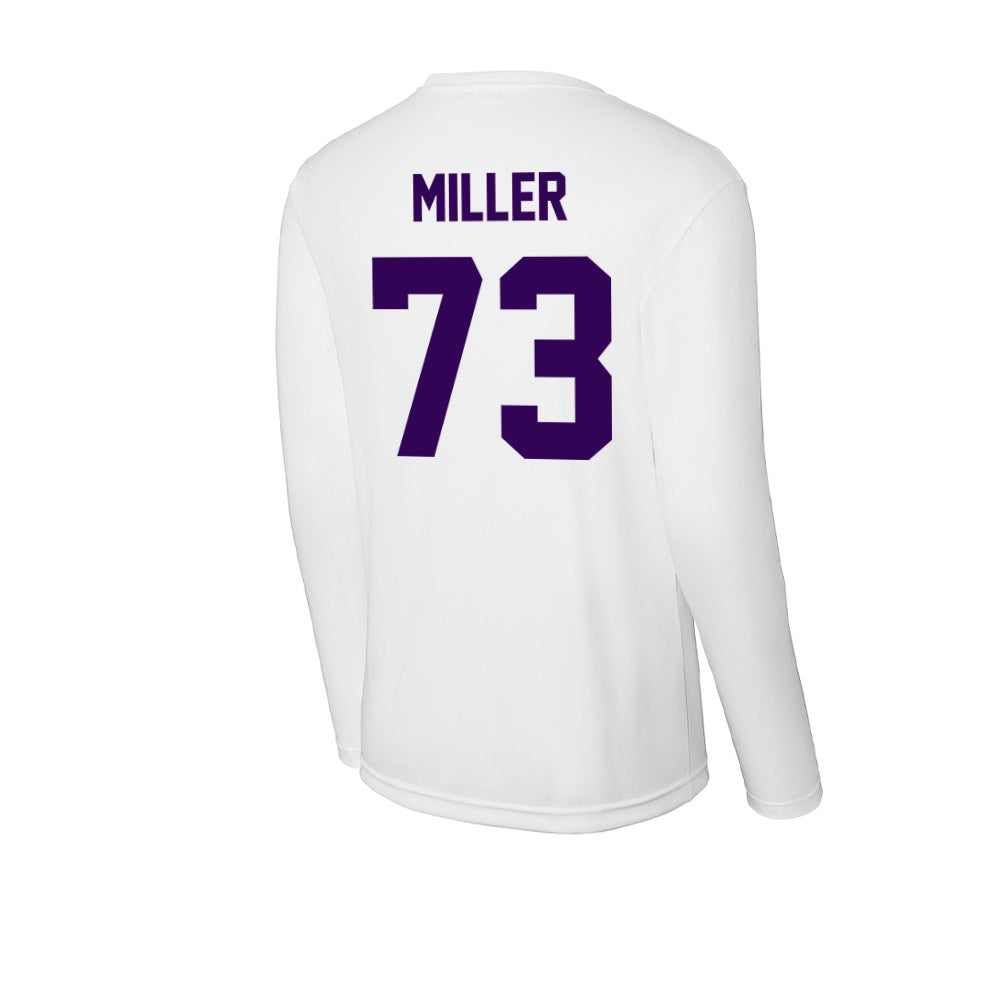 Kansas State - NCAA Football : Oliver Miller - Activewear Long Sleeve T-Shirt-1