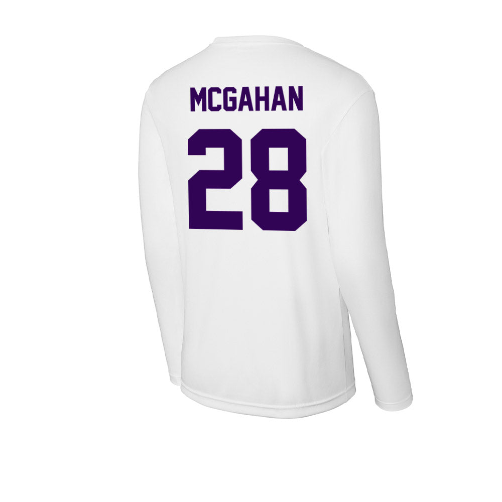 Kansas State - NCAA Baseball : Shea McGahan - Activewear Long Sleeve T-Shirt-1