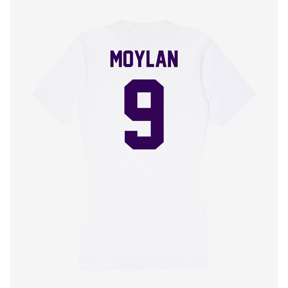 Kansas State - NCAA Women's Soccer : Lauren Moylan - Women's V-Neck T-Shirt-1