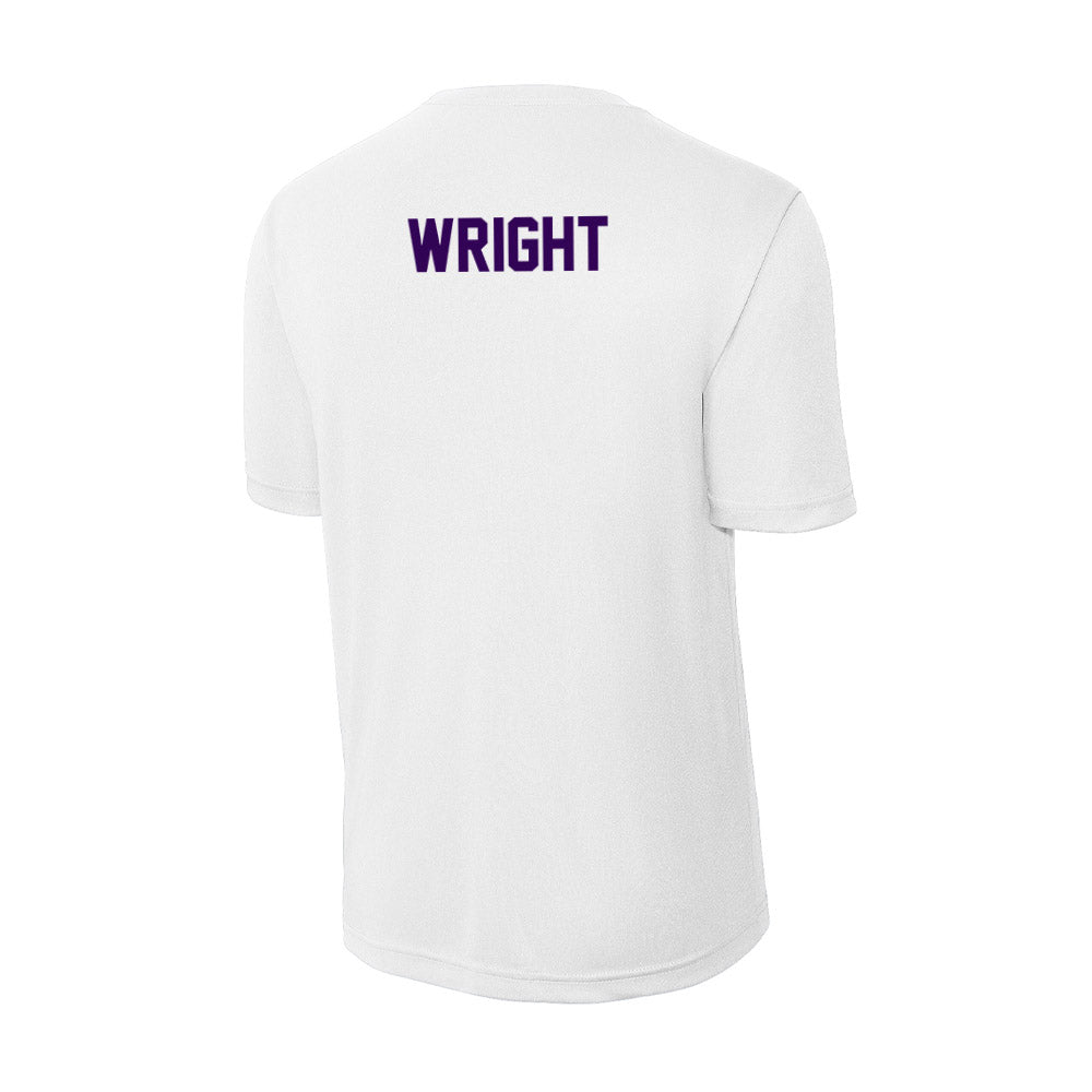 Kansas State - NCAA Women's Track & Field : Delaney Wright - Activewear T-Shirt-1