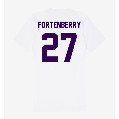 Kansas State - NCAA Baseball : Robert Fortenberry - Women's V-Neck T-Shirt-1