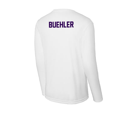 Kansas State - NCAA Men's Track & Field : Canyon Buehler - Activewear Long Sleeve T-Shirt-1