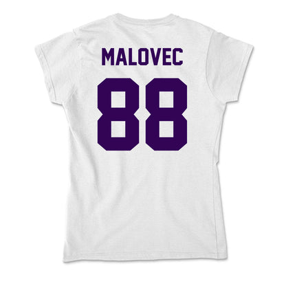 Kansas State - NCAA Men's Basketball : Timotej Malovec - Soft Style Women’s T-Shirt-1