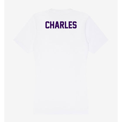 Kansas State - NCAA Men's Track & Field : Dorian Charles - Women's V-Neck T-Shirt-1