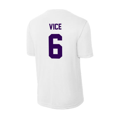 Kansas State - NCAA Men's Basketball : Brock Vice - Activewear T-Shirt-1