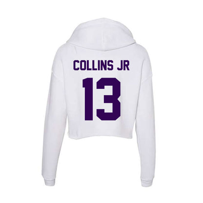 Kansas State - NCAA Football : Rj Collins Jr - Women's Crop Fleece Hoodie-1