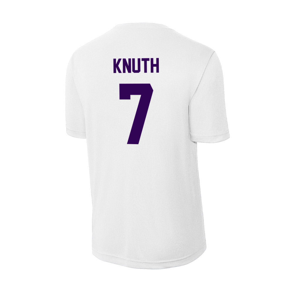 Kansas State - NCAA Football : Jacob Knuth - Activewear T-Shirt-1