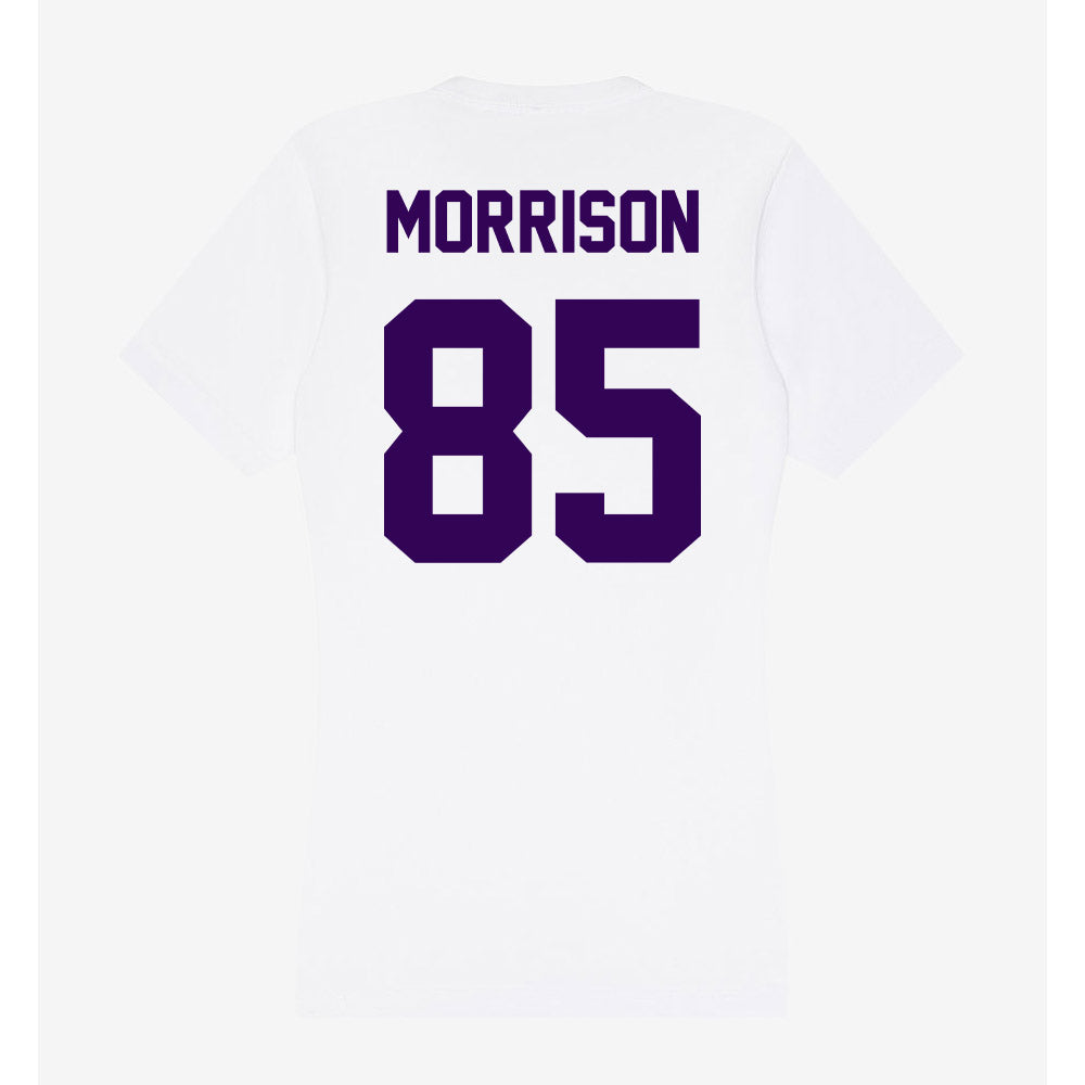 Kansas State - NCAA Football : Nash Morrison - Women's V-Neck T-Shirt-1