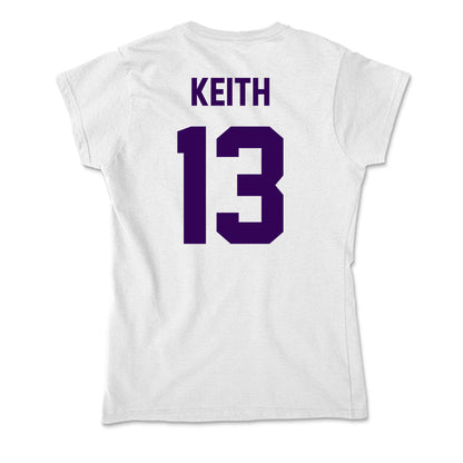 Kansas State - NCAA Football : Kaprice Keith - Soft Style Women’s T-Shirt-1
