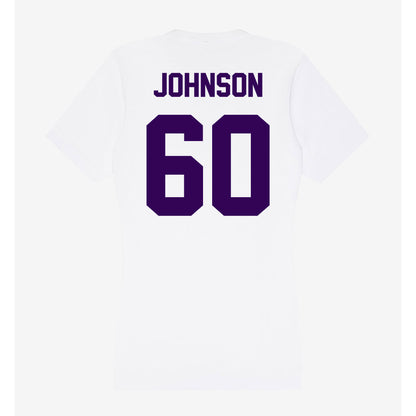 Kansas State - NCAA Football : Andrew Johnson - Women's V-Neck T-Shirt-1