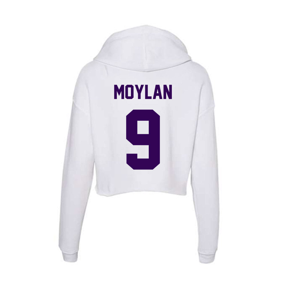 Kansas State - NCAA Women's Soccer : Lauren Moylan - Women's Crop Fleece Hoodie-1