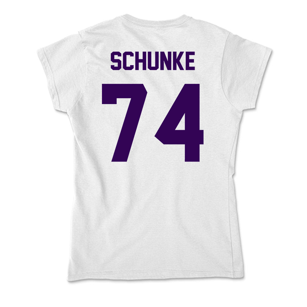 Kansas State - NCAA Football : Navarro Schunke - Soft Style Women’s T-Shirt-1