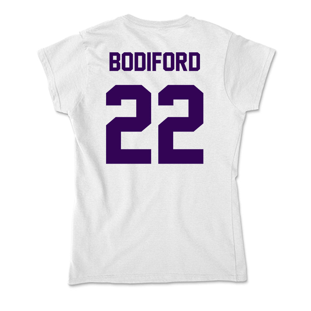 Kansas State - NCAA Football : Makari Bodiford - Soft Style Women’s T-Shirt-1