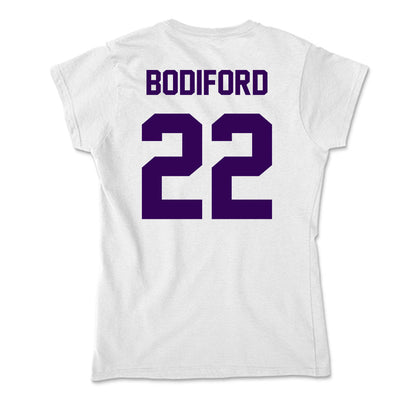 Kansas State - NCAA Football : Makari Bodiford - Soft Style Women’s T-Shirt-1