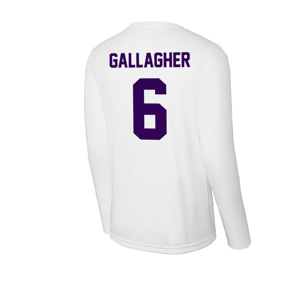Kansas State - NCAA Baseball : Grant Gallagher - Activewear Long Sleeve T-Shirt-1