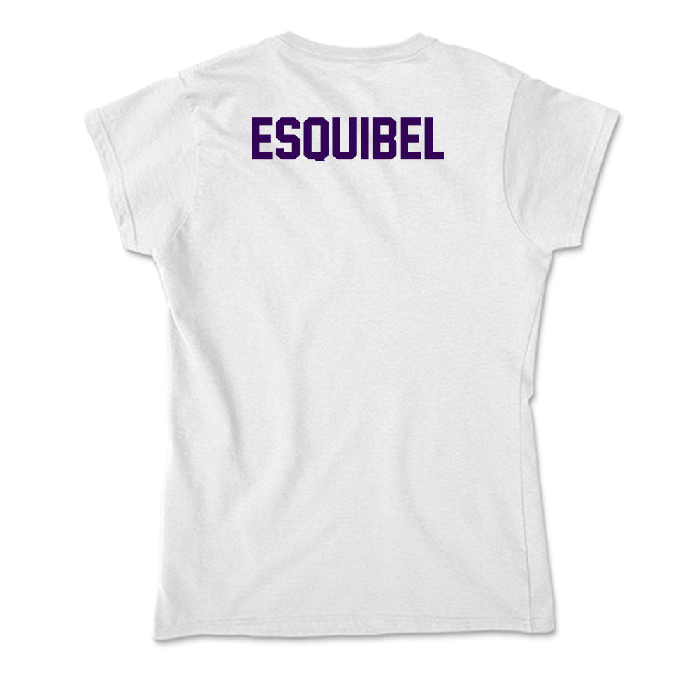 Kansas State - NCAA Men's Track & Field : Jackson Esquibel - Soft Style Women’s T-Shirt-1