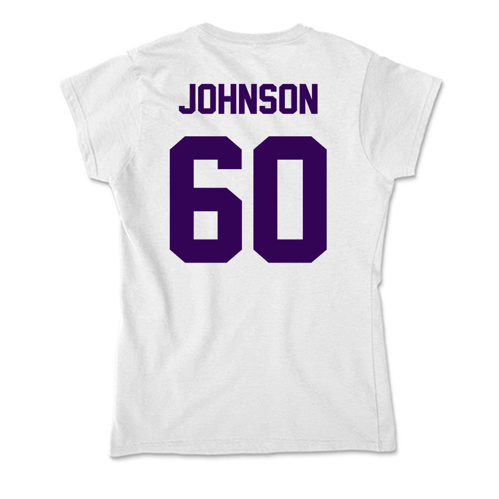 Kansas State - NCAA Football : Andrew Johnson - Soft Style Women’s T-Shirt-1