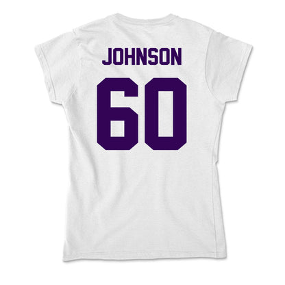 Kansas State - NCAA Football : Andrew Johnson - Soft Style Women’s T-Shirt-1