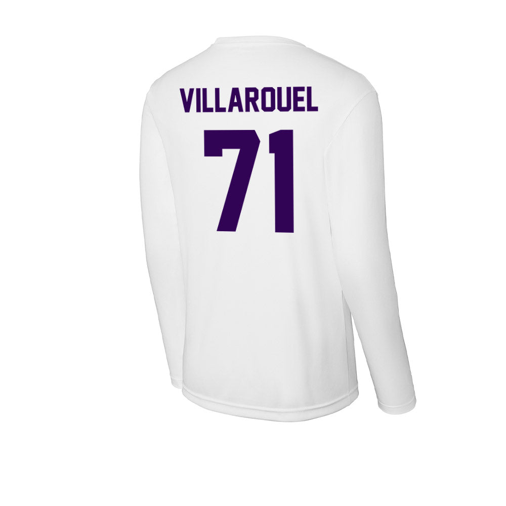 Kansas State - NCAA Football : Dylan Villarouel - Activewear Long Sleeve T-Shirt-1