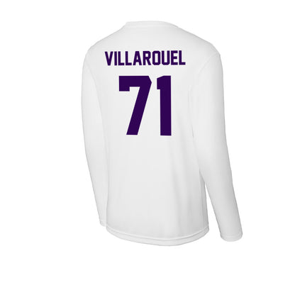 Kansas State - NCAA Football : Dylan Villarouel - Activewear Long Sleeve T-Shirt-1