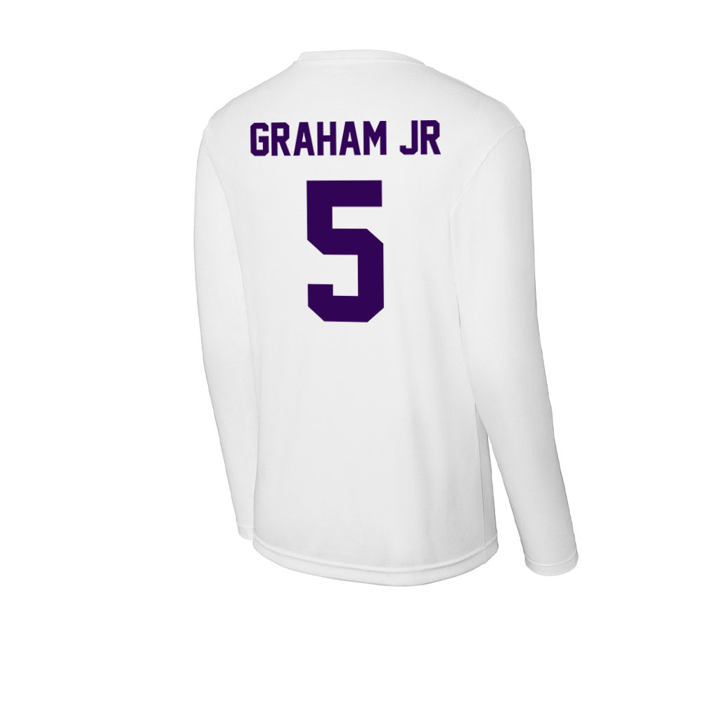 Kansas State - NCAA Football : Micheal Graham Jr - Activewear Long Sleeve T-Shirt-1