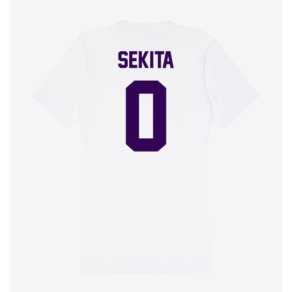 Kansas State - NCAA Women's Volleyball : Fuka Sekita - Women's V-Neck T-Shirt-1