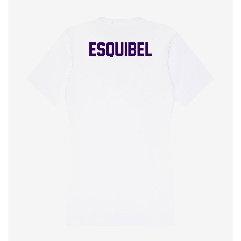 Kansas State - NCAA Men's Track & Field : Jackson Esquibel - Women's V-Neck T-Shirt-1