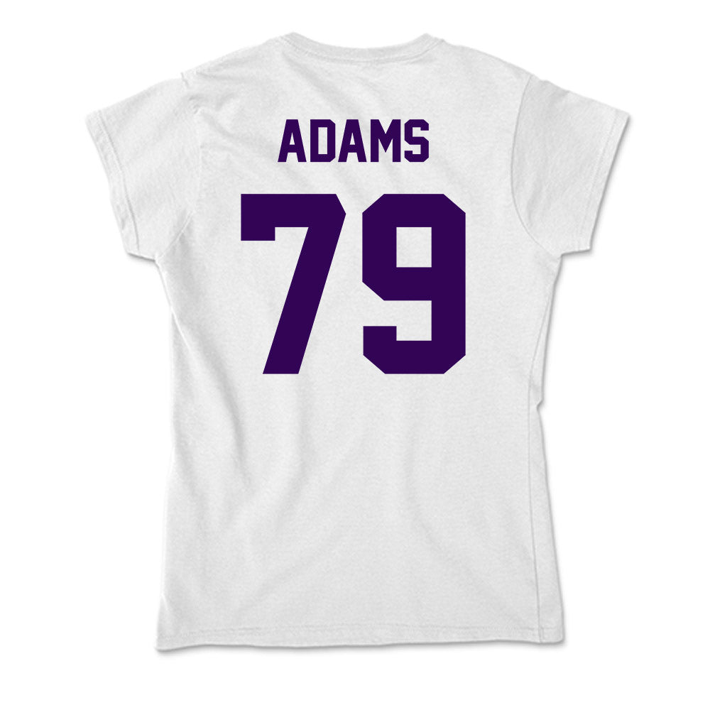 Kansas State - NCAA Football : Charlie Adams - Soft Style Women’s T-Shirt-1