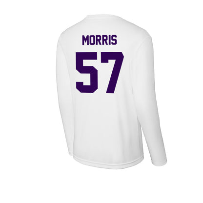 Kansas State - NCAA Football : Delvin Morris - Activewear Long Sleeve T-Shirt-1