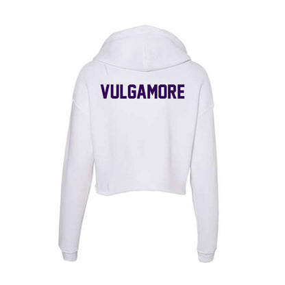 Kansas State - NCAA Men's Track & Field : Camden Vulgamore - Women's Crop Fleece Hoodie-1