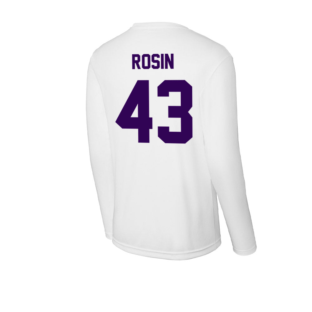 Kansas State - NCAA Baseball : Ben Rosin - Activewear Long Sleeve T-Shirt-1