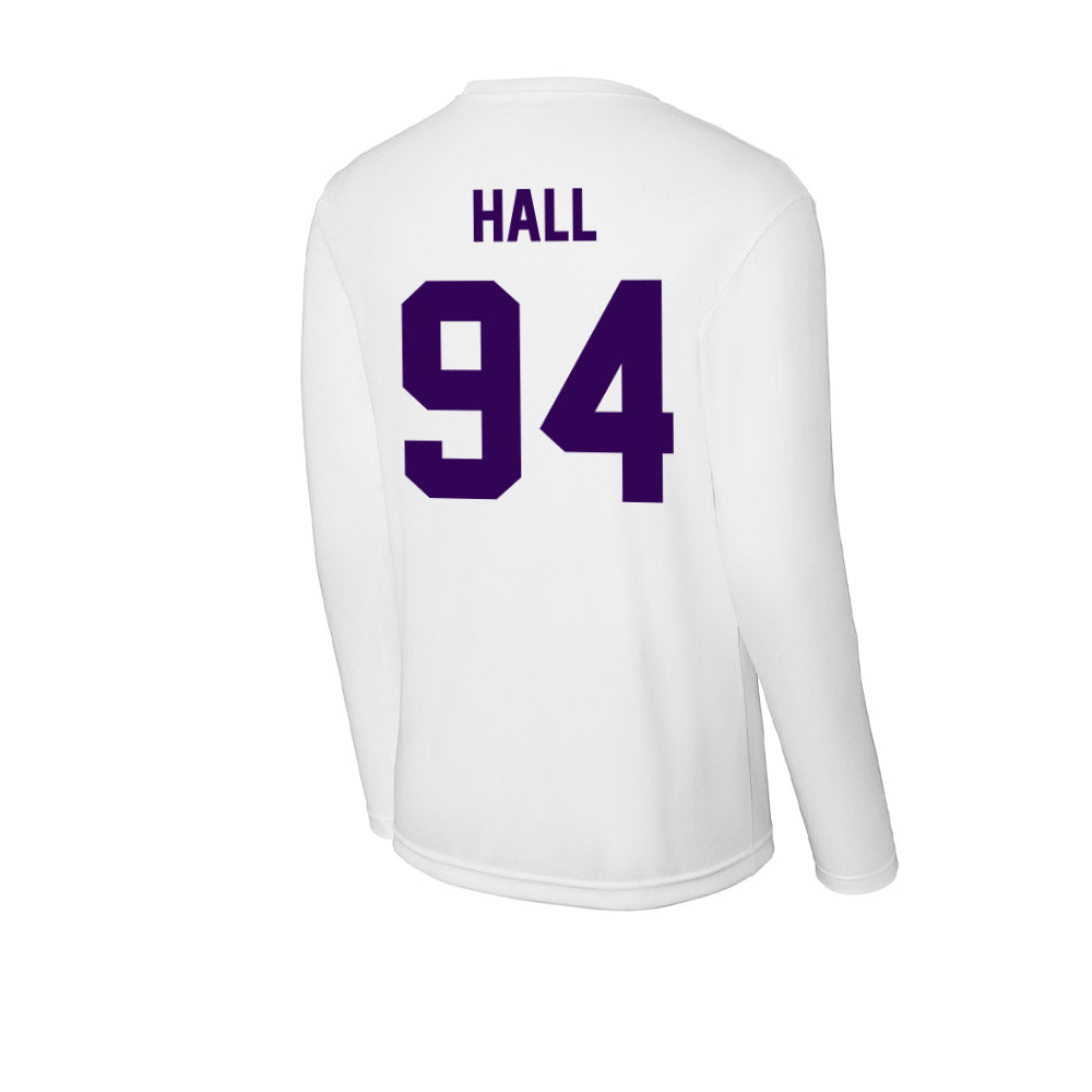 Kansas State - NCAA Football : Kingston Hall - Activewear Long Sleeve T-Shirt-1