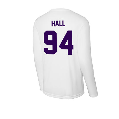 Kansas State - NCAA Football : Kingston Hall - Activewear Long Sleeve T-Shirt-1