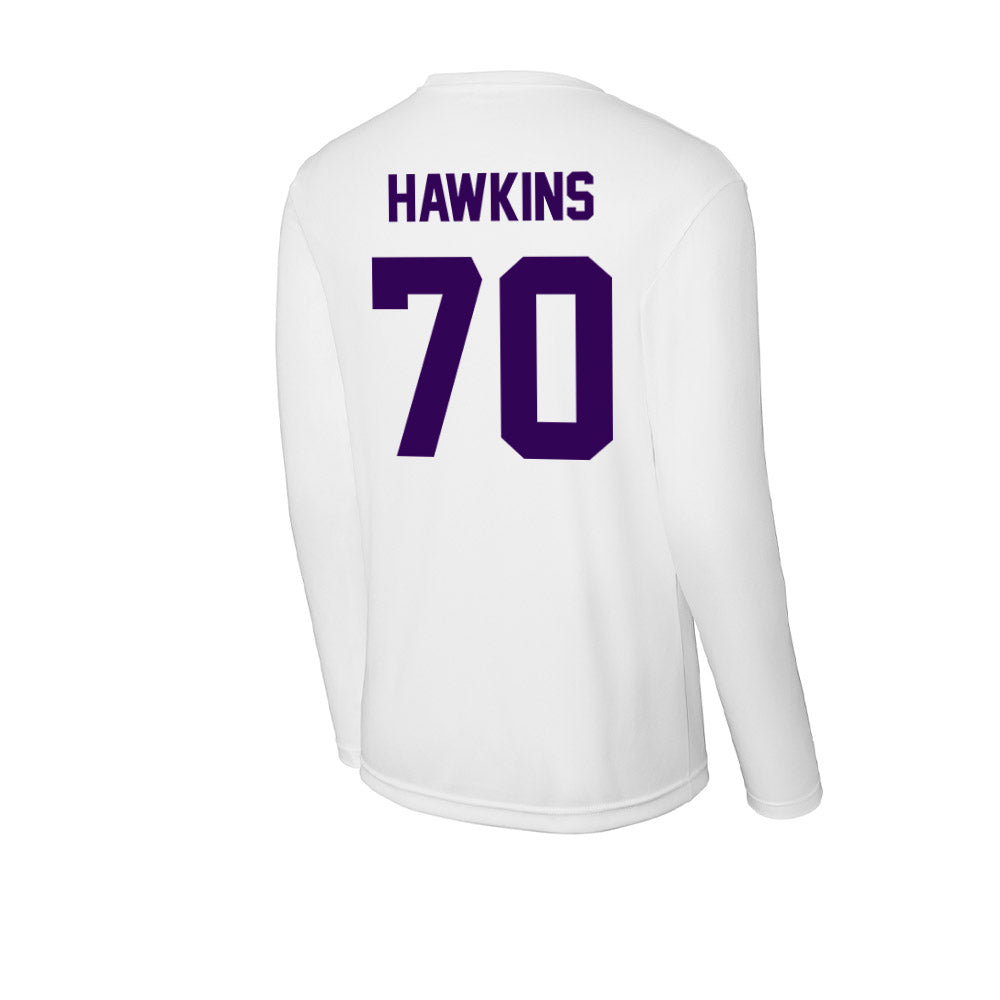 Kansas State - NCAA Football : Gus Hawkins - Activewear Long Sleeve T-Shirt-1