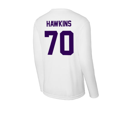 Kansas State - NCAA Football : Gus Hawkins - Activewear Long Sleeve T-Shirt-1