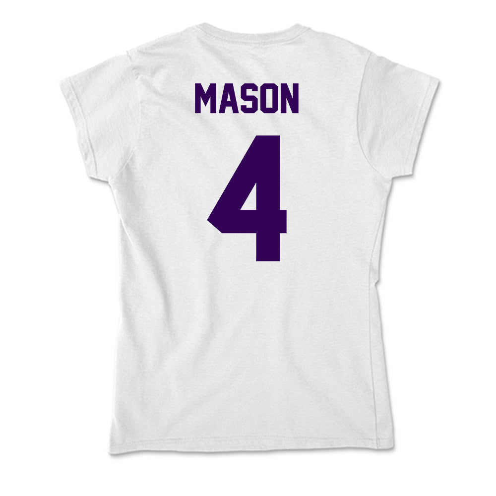 Kansas State - NCAA Football : Mekhi Mason - Soft Style Women’s T-Shirt-1