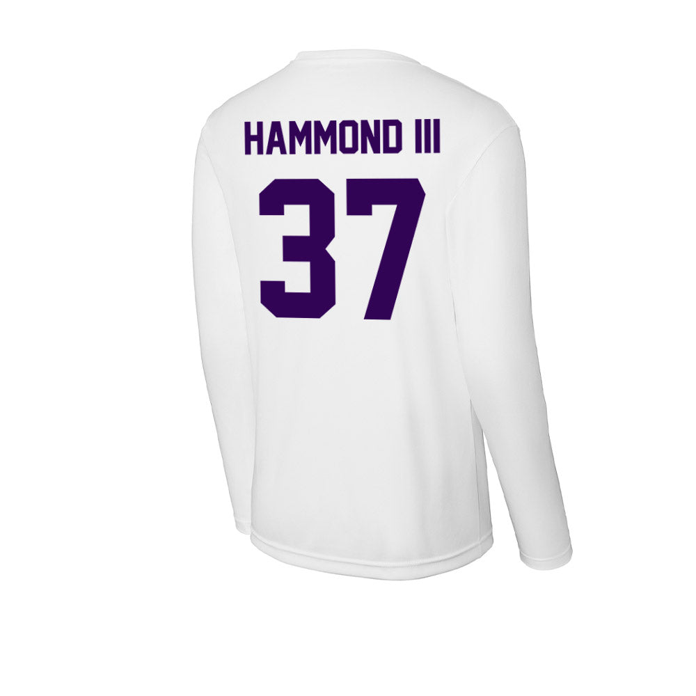 Kansas State - NCAA Football : Robert Hammond III - Activewear Long Sleeve T-Shirt-1