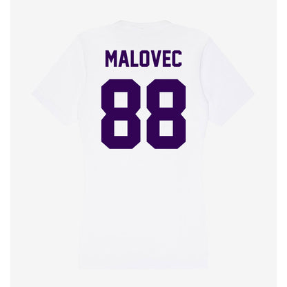 Kansas State - NCAA Men's Basketball : Timotej Malovec - Women's V-Neck T-Shirt-1