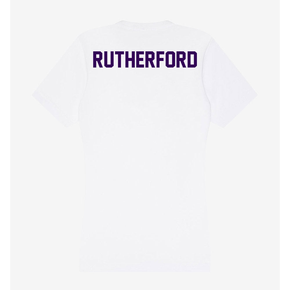 Kansas State - NCAA Women's Rowing : Alexis Rutherford - Women's V-Neck T-Shirt-1